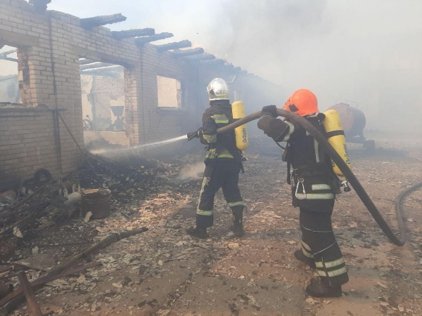 В Вербное воскресенье в Ровенской области случился пожар в мужском монастыре