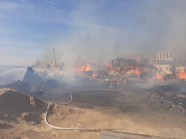 В Вербное воскресенье в Ривненской области случился пожар в мужском монастыре